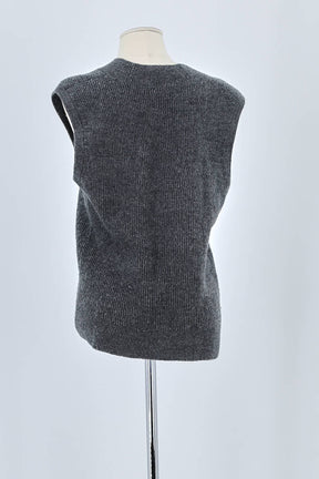 Pull Dries Van Noten Gris en Laine