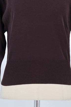 Pull Dries Van Noten Marron en Viscose