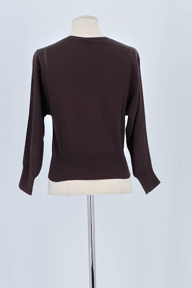 Pull Dries Van Noten Marron en Viscose