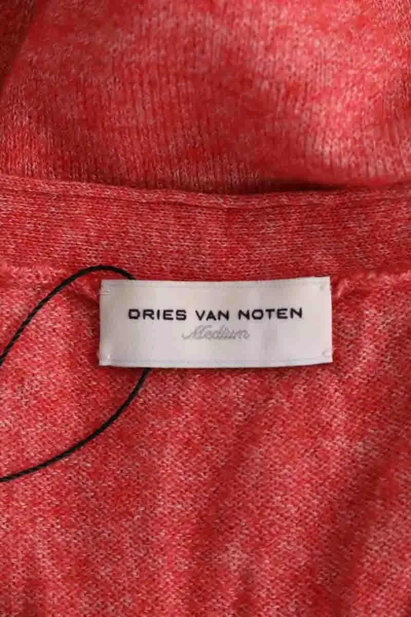 Pull Dries Van Noten Orange en Laine