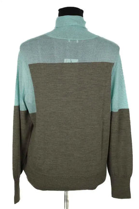 Pull Dries Van Noten Vert en Laine