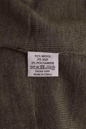 Pull Dries Van Noten Vert en Laine