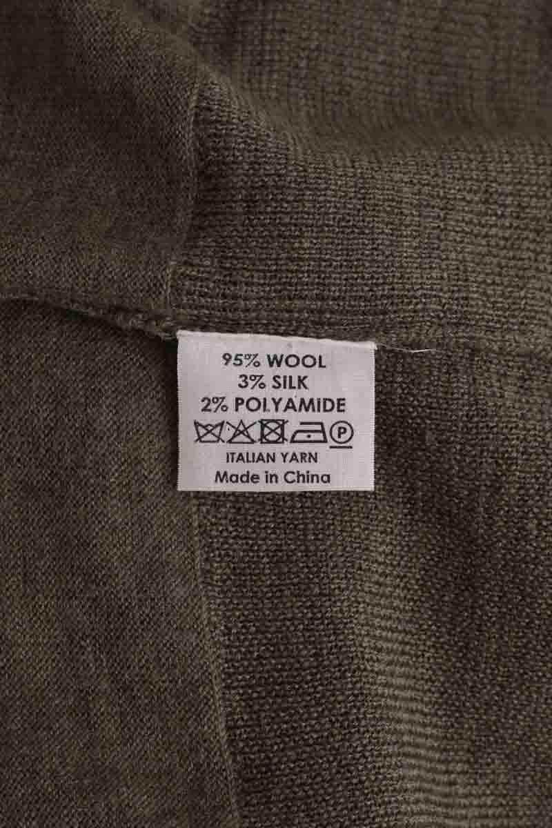 Pull Dries Van Noten Vert en Laine