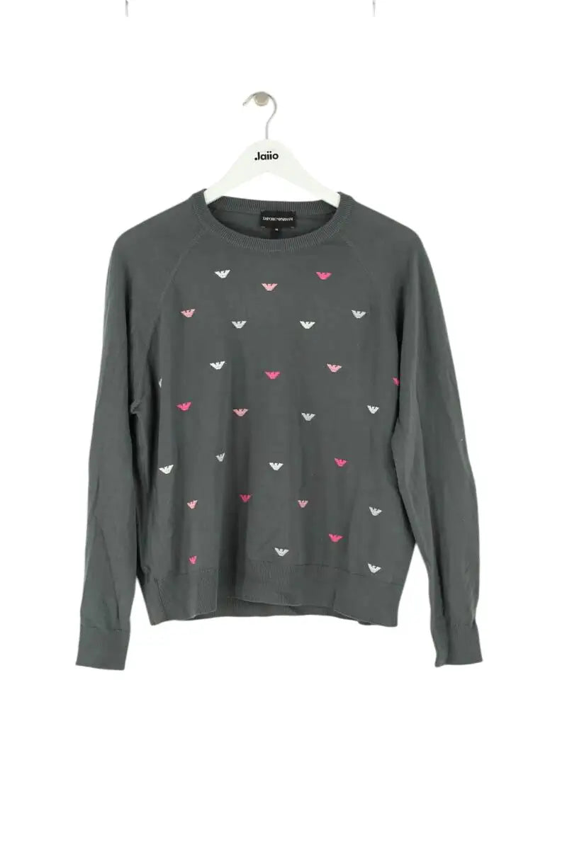 Pull Emporio Armani Gris en Laine, taille L - Seconde Main