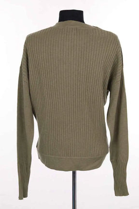 Pull Eres Savoureux Kaki en Laine