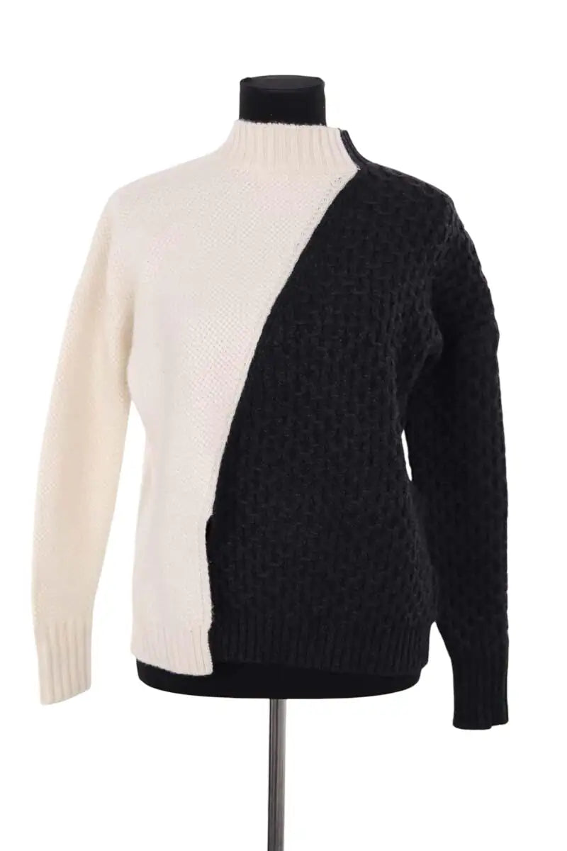 Pull Eric Bompard Anthracite en Cachemire, taille S - Seconde Main