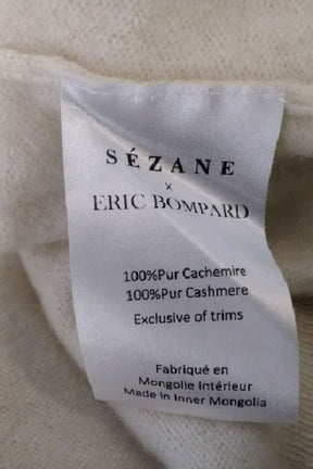 Pull Eric Bompard Beige en Cachemire