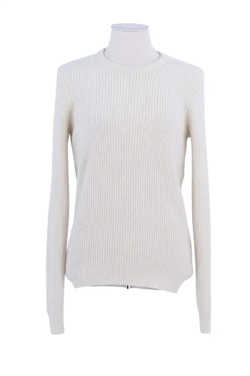 Pull Eric Bompard Beige en Cachemire, taille M - Seconde Main