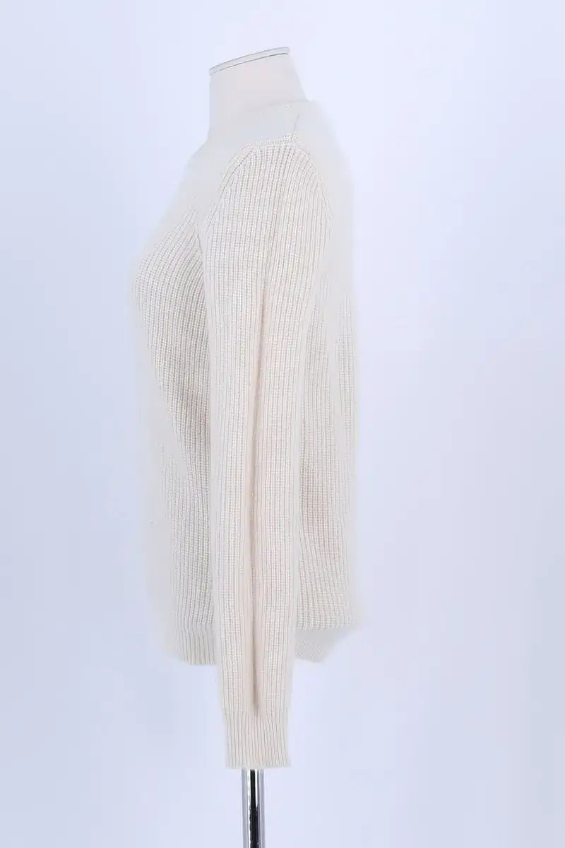 Pull Eric Bompard Beige en Cachemire