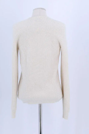 Pull Eric Bompard Beige en Cachemire