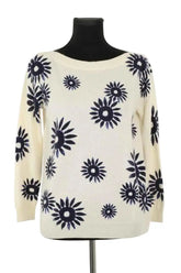 Pull Eric Bompard Beige en Cachemire, taille M - Seconde Main