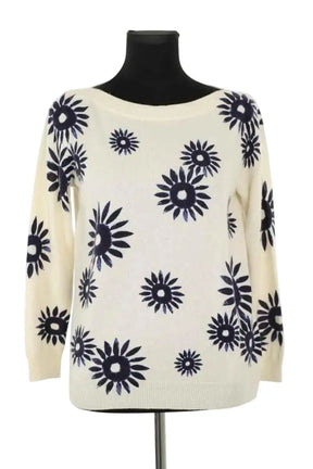 Pull Eric Bompard Beige en Cachemire, taille M - Seconde Main