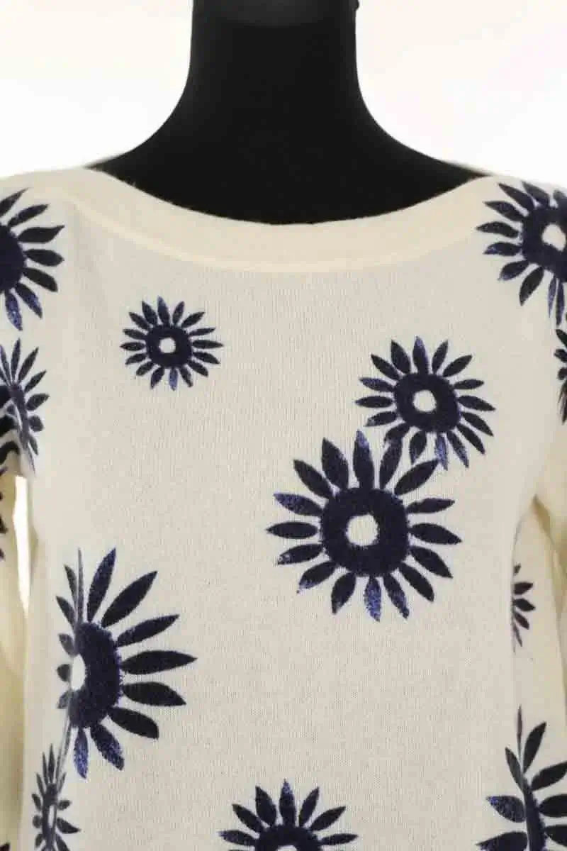 Pull Eric Bompard Beige en Cachemire