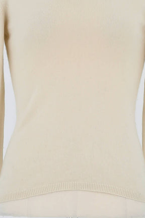 Pull Eric Bompard Beige en Cachemire