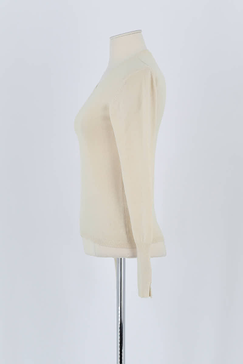 Pull Eric Bompard Beige en Cachemire