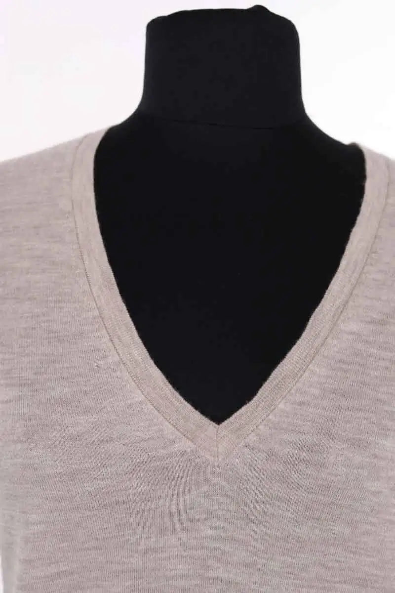 Pull Eric Bompard Beige en Cachemire