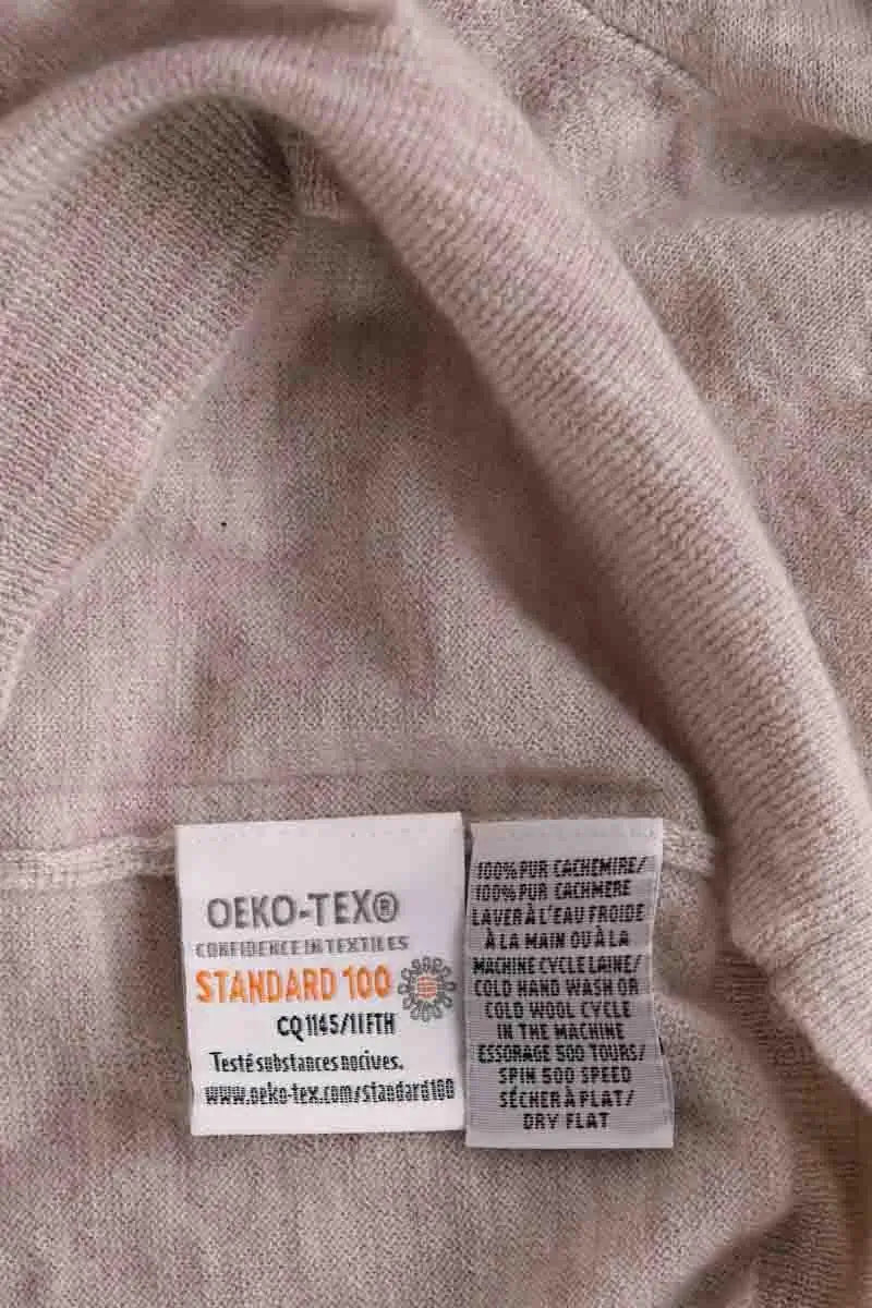 Pull Eric Bompard Beige en Cachemire
