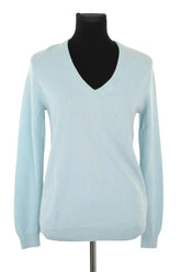 Pull Eric Bompard Bleu en Cachemire, taille L - Seconde Main