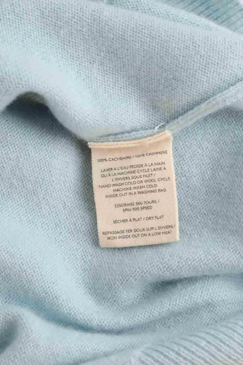 Pull Eric Bompard Bleu en Cachemire