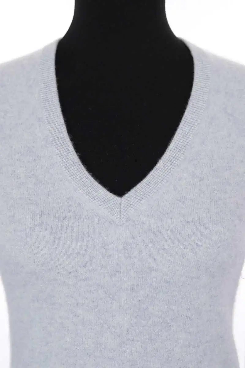 Pull Eric Bompard Bleu en Cachemire