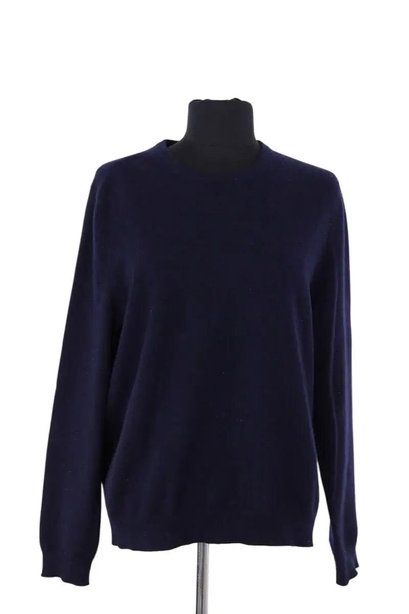 Pull Eric Bompard Bleu en Cachemire, taille XL - Seconde Main