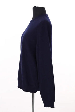 Pull Eric Bompard Bleu en Cachemire