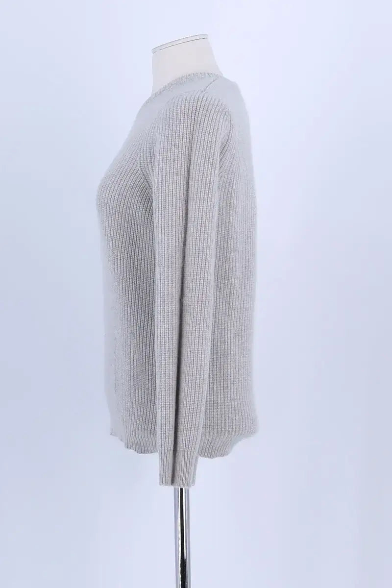 Pull Eric Bompard Gris en Cachemire