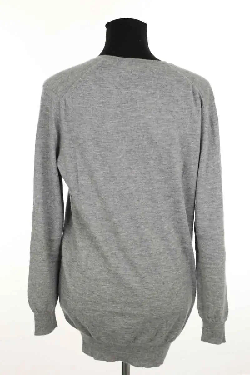 Pull Eric Bompard Gris en Cachemire