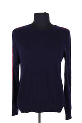Pull Eric Bompard Marine en Cachemire, taille S - Seconde Main