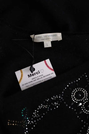 Pull Eric Bompard Noir en Cachemire