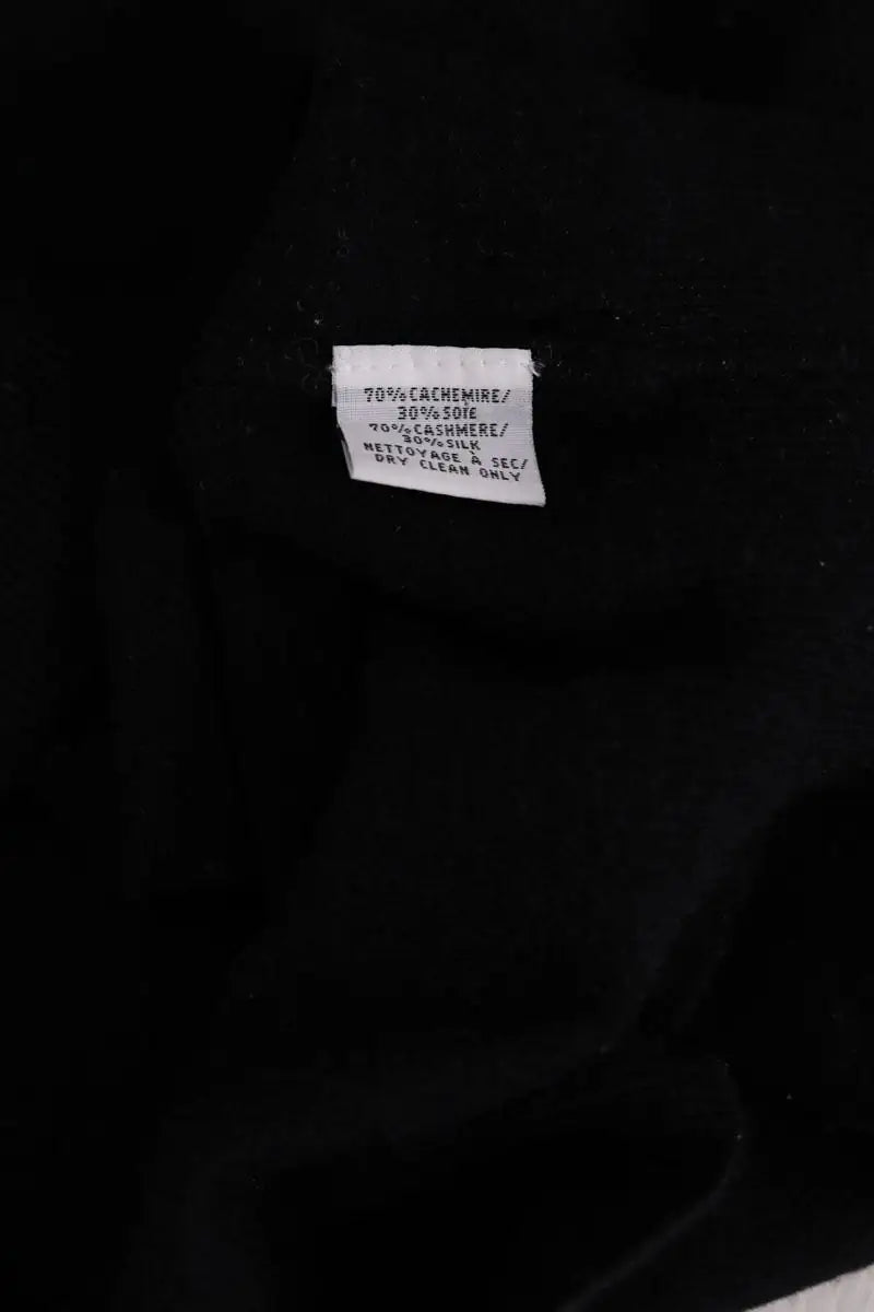 Pull Eric Bompard Noir en Cachemire
