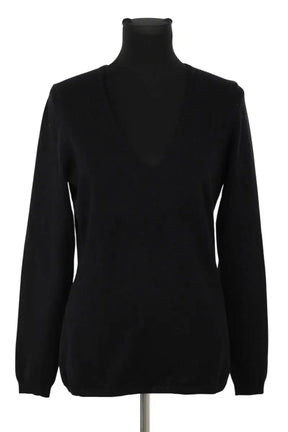 Pull Eric Bompard Noir en Cachemire, taille L - Seconde Main