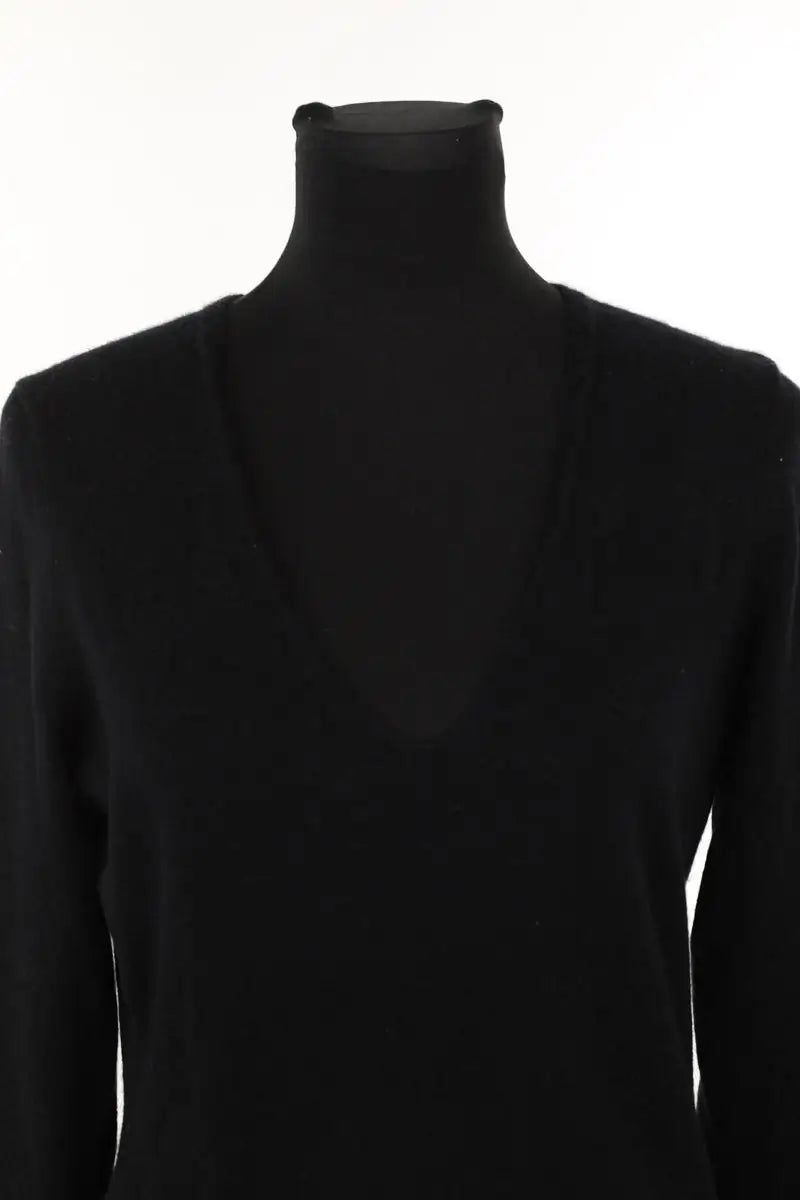 Pull Eric Bompard Noir en Cachemire