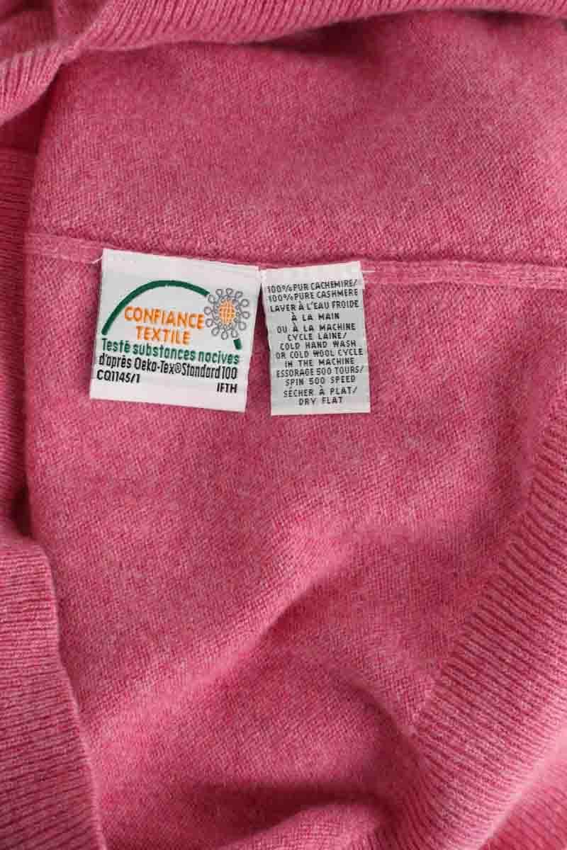 Pull Eric Bompard Rose en Cachemire
