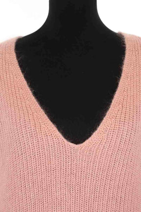 Pull Eric Bompard Rose en Cachemire