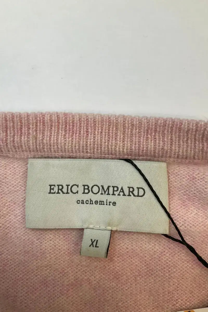 Pull Eric Bompard Rose en Cachemire