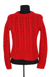 Pull Eric Bompard Rouge en Cachemire, taille S - Seconde Main