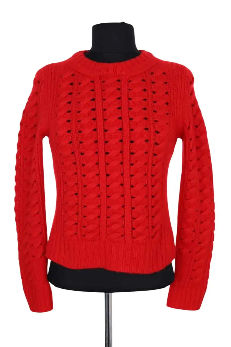 Pull Eric Bompard Rouge en Cachemire, taille S - Seconde Main