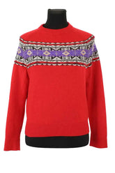 Pull Eric Bompard Rouge en Laine, taille S - Seconde Main