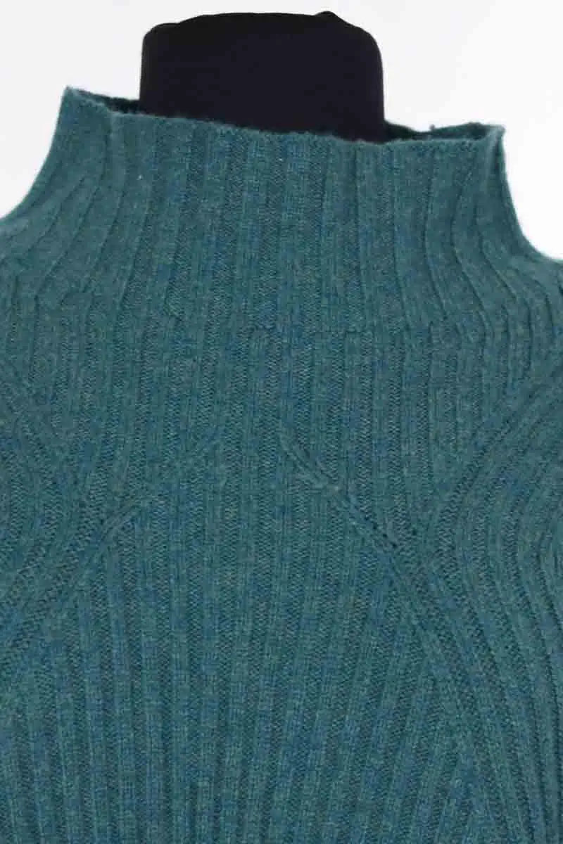 Pull Eric Bompard Vert en Cachemire