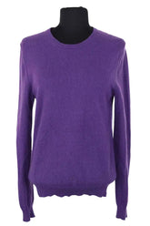 Pull Eric Bompard Violet en Cachemire, taille M - Seconde Main