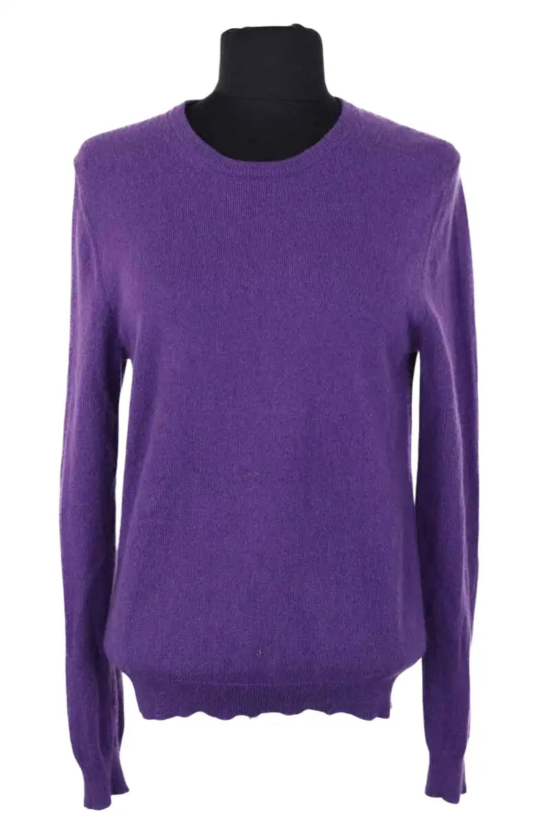 Pull Eric Bompard Violet en Cachemire, taille M - Seconde Main