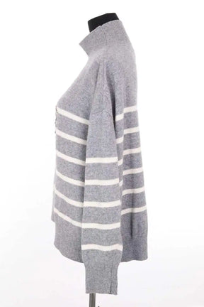 Pull Ermanno Firenze Gris en Synthétique