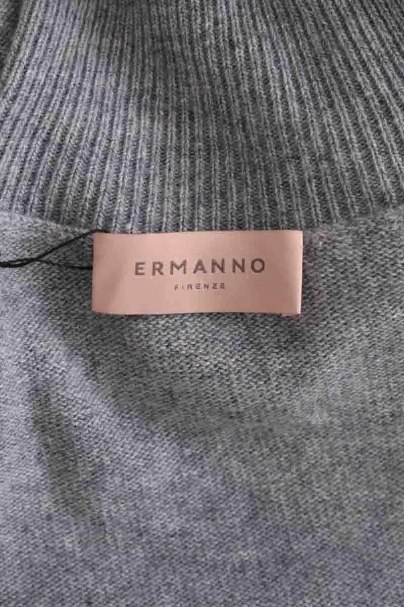Pull Ermanno Firenze Gris en Synthétique