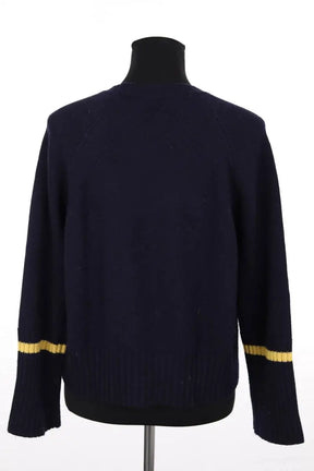 Pull Ermanno Scervino Marine en Laine