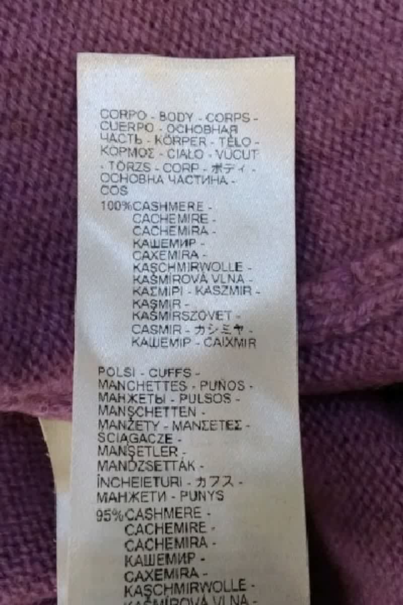 Pull Falconeri Violet en Cachemire