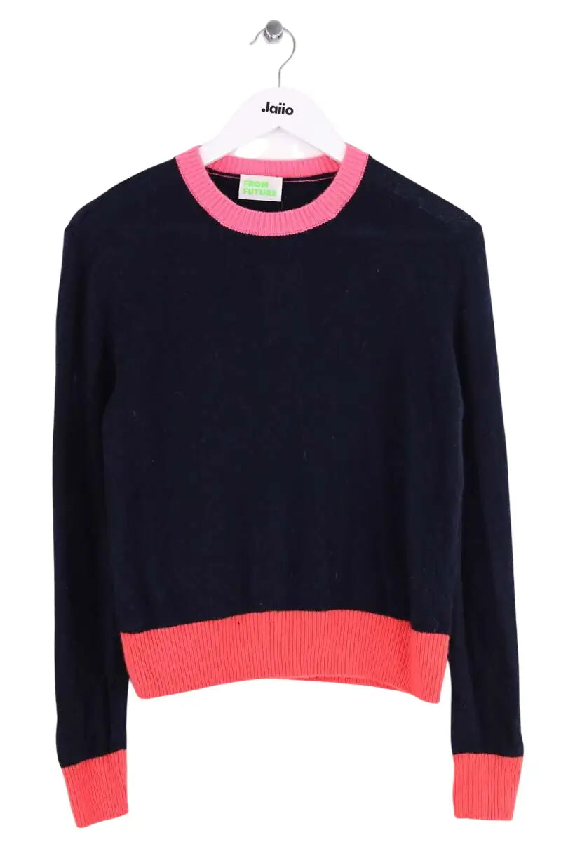 Pull From Future Bleu en Cachemire, taille M - Seconde Main