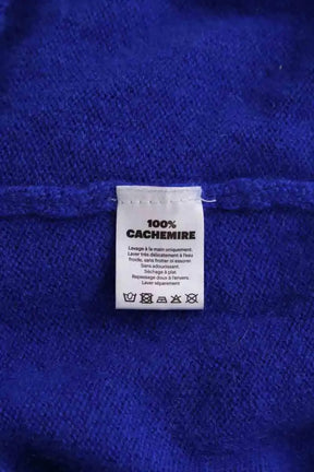 Pull From Future Bleu en Cachemire