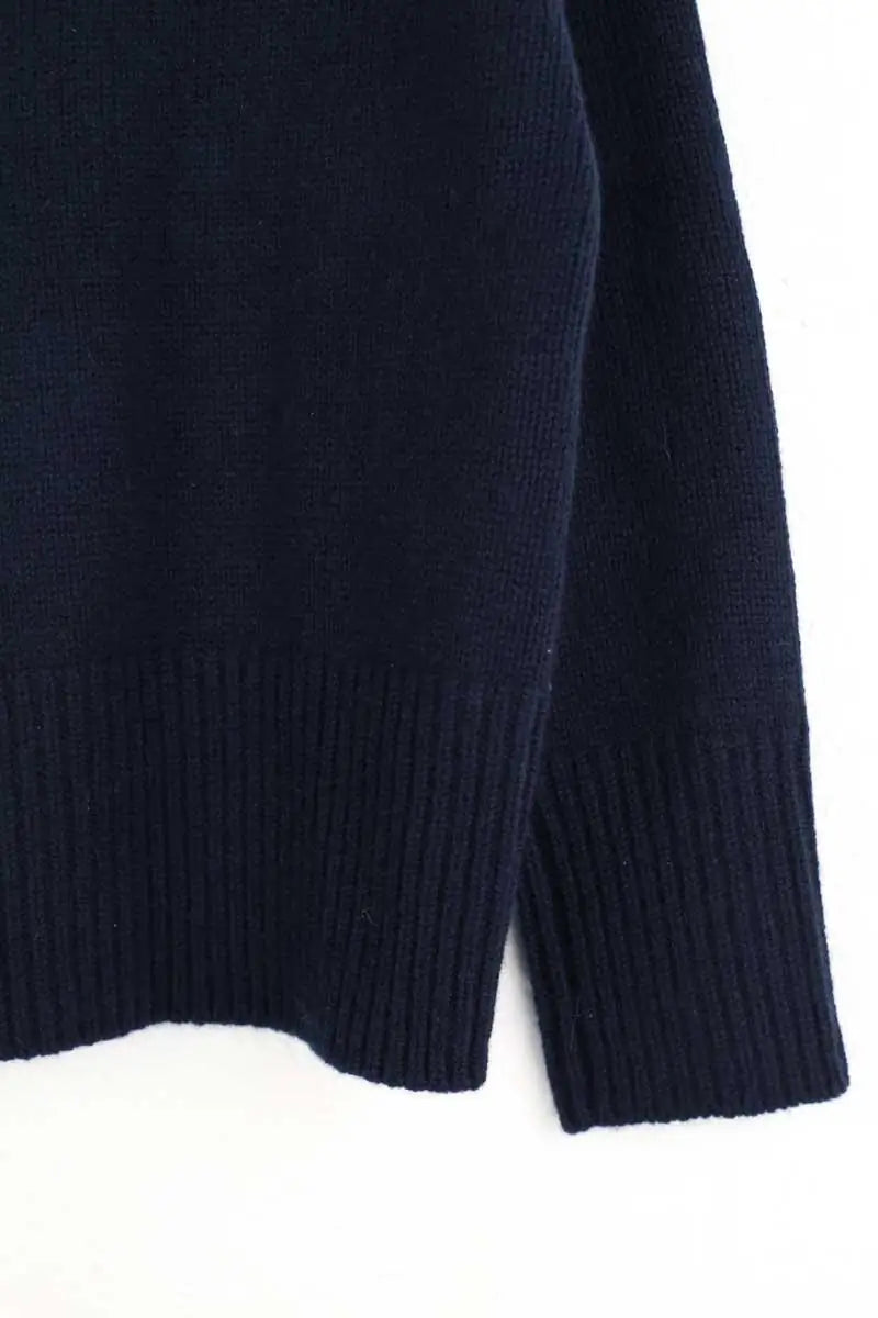 Pull From Future Bleu en Cachemire