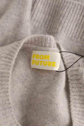 Pull From Future Gris en Cachemire